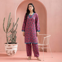 Pink - Printed Co-Ord Set