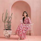Pink - Printed Mexi