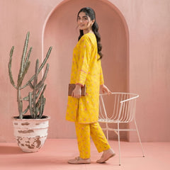 Yellow - Printed Co-Ord Set