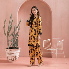 Skin & Black - Printed Co-Ord Set