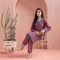Pink - Printed Co-Ord Set
