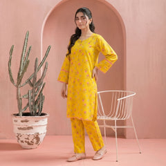 Yellow  - Printed Co-Ord Set